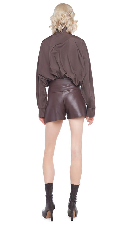 Norma Kamali SUPER OS BF NK SHIRT BODYSUIT