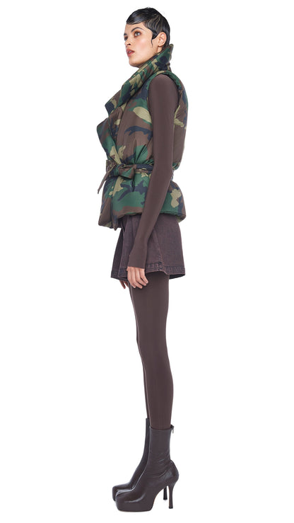 Norma Kamali SLEEVELESS SLEEPING BAG VEST