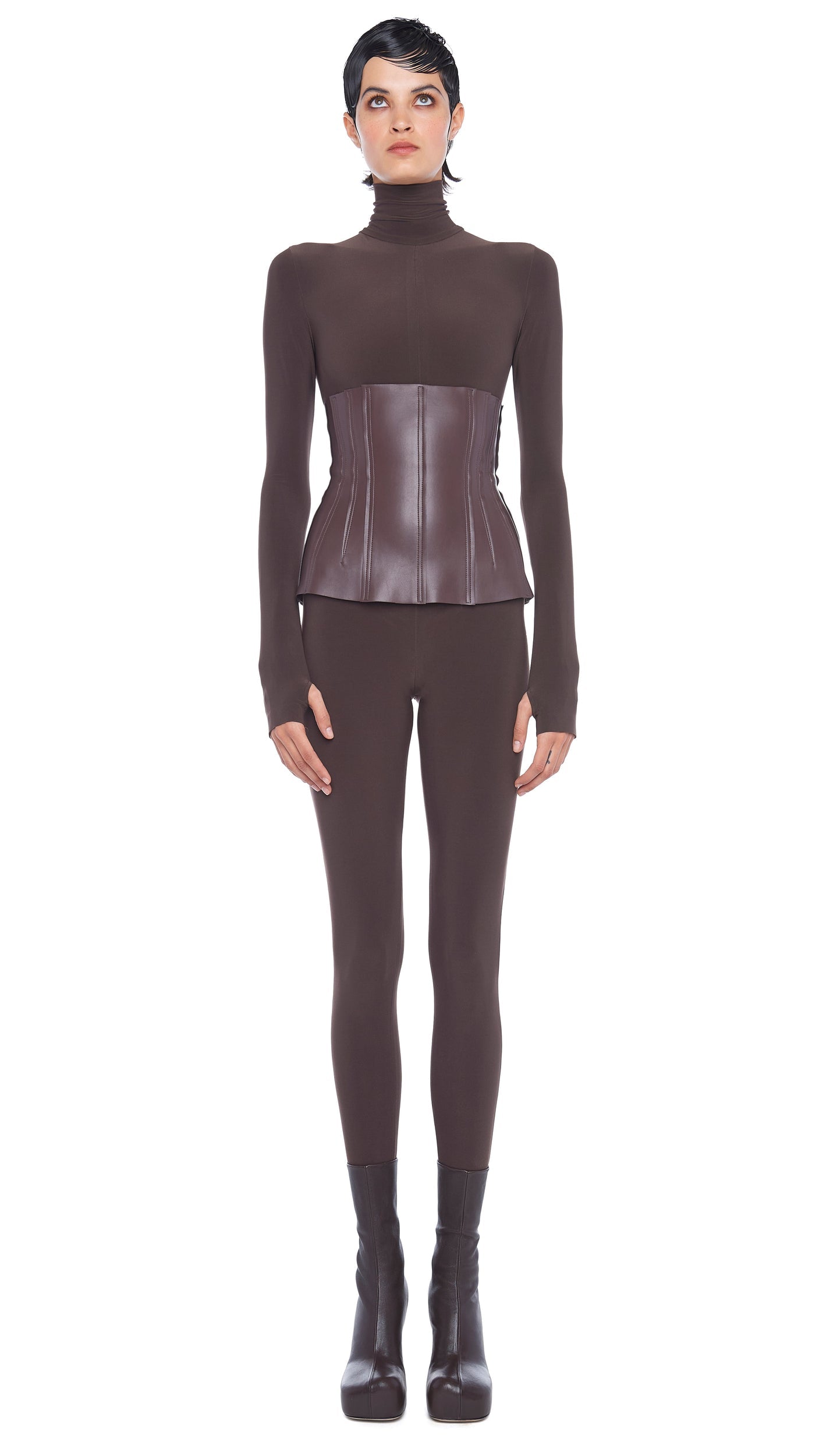 Norma Kamali TURTLE CATSUIT W/ FOOTSIE