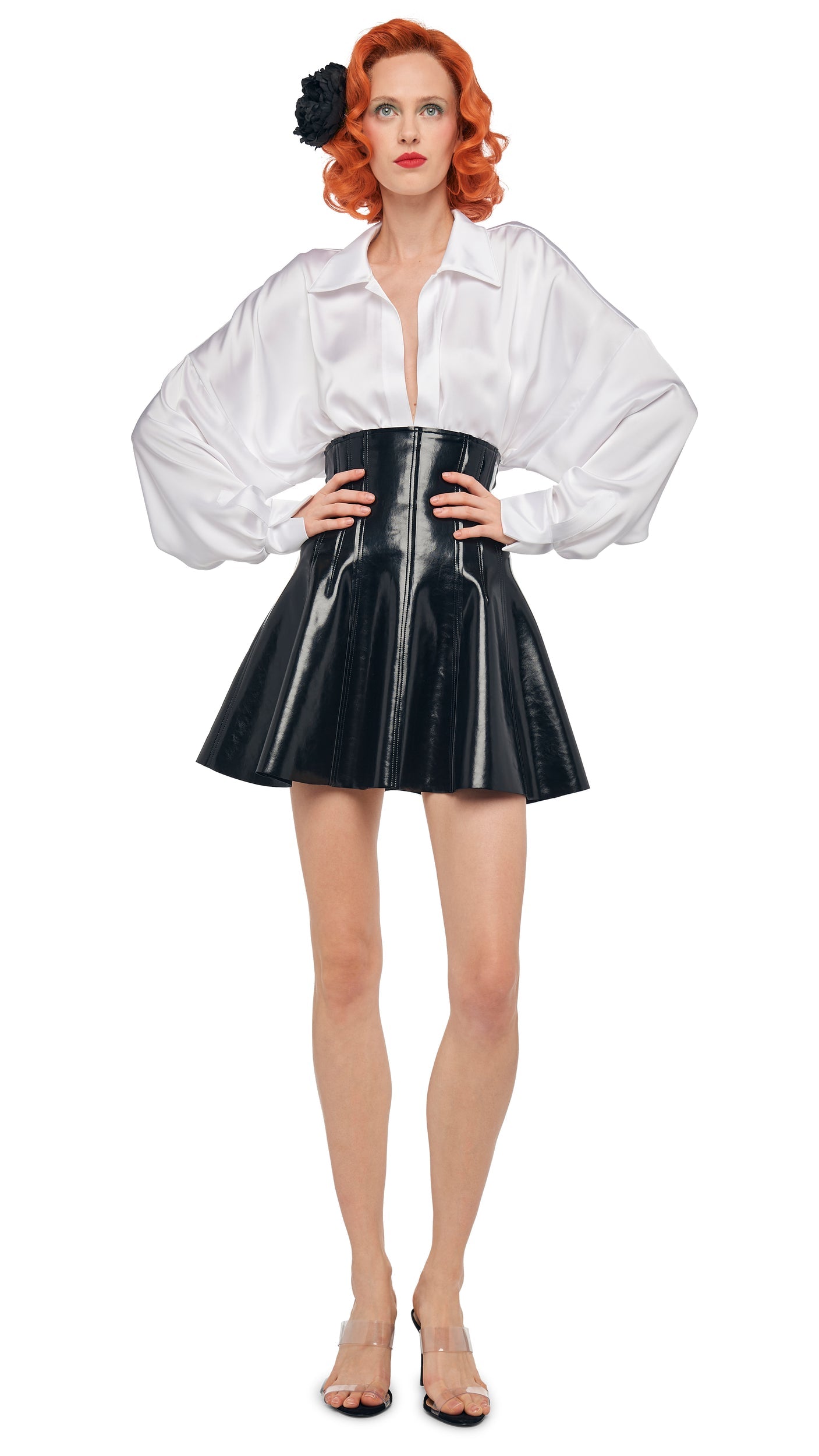 Norma Kamali GRACE MINI SKIRT