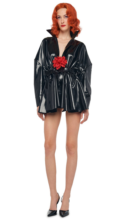 Norma Kamali SUPER OS BF NK SHIRT MINI DRESS