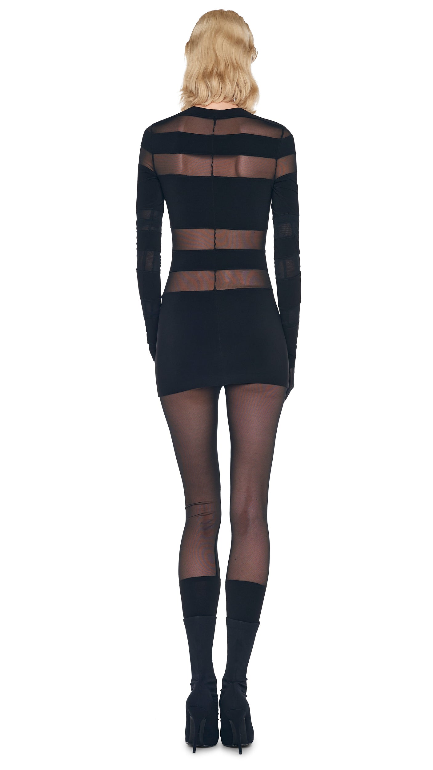 Norma Kamali SPLICED PICKLEBALL DRESS