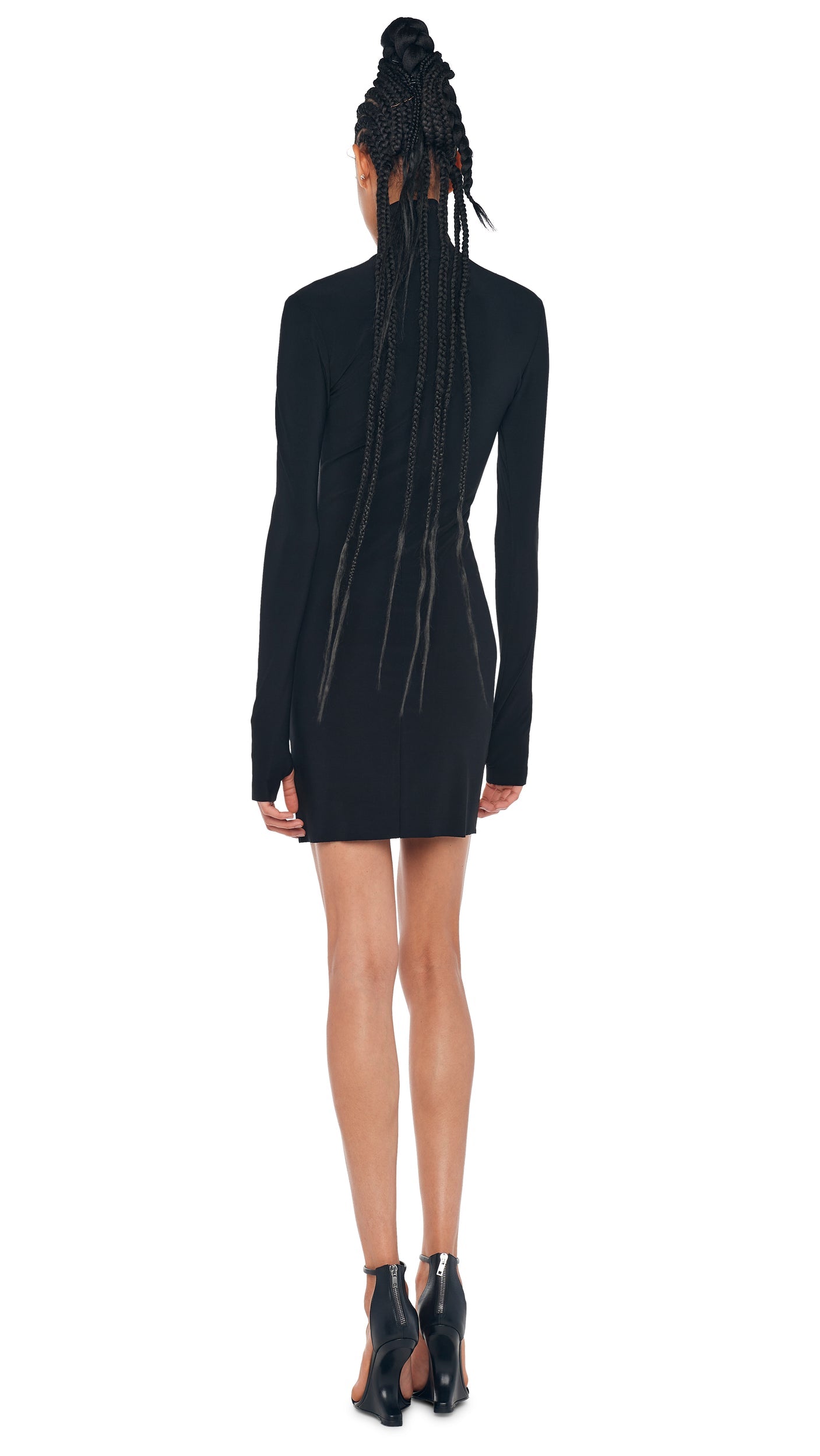 Norma Kamali TURTLENECK PICKLEBALL DRESS
