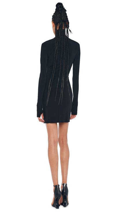 Norma Kamali TURTLENECK PICKLEBALL DRESS