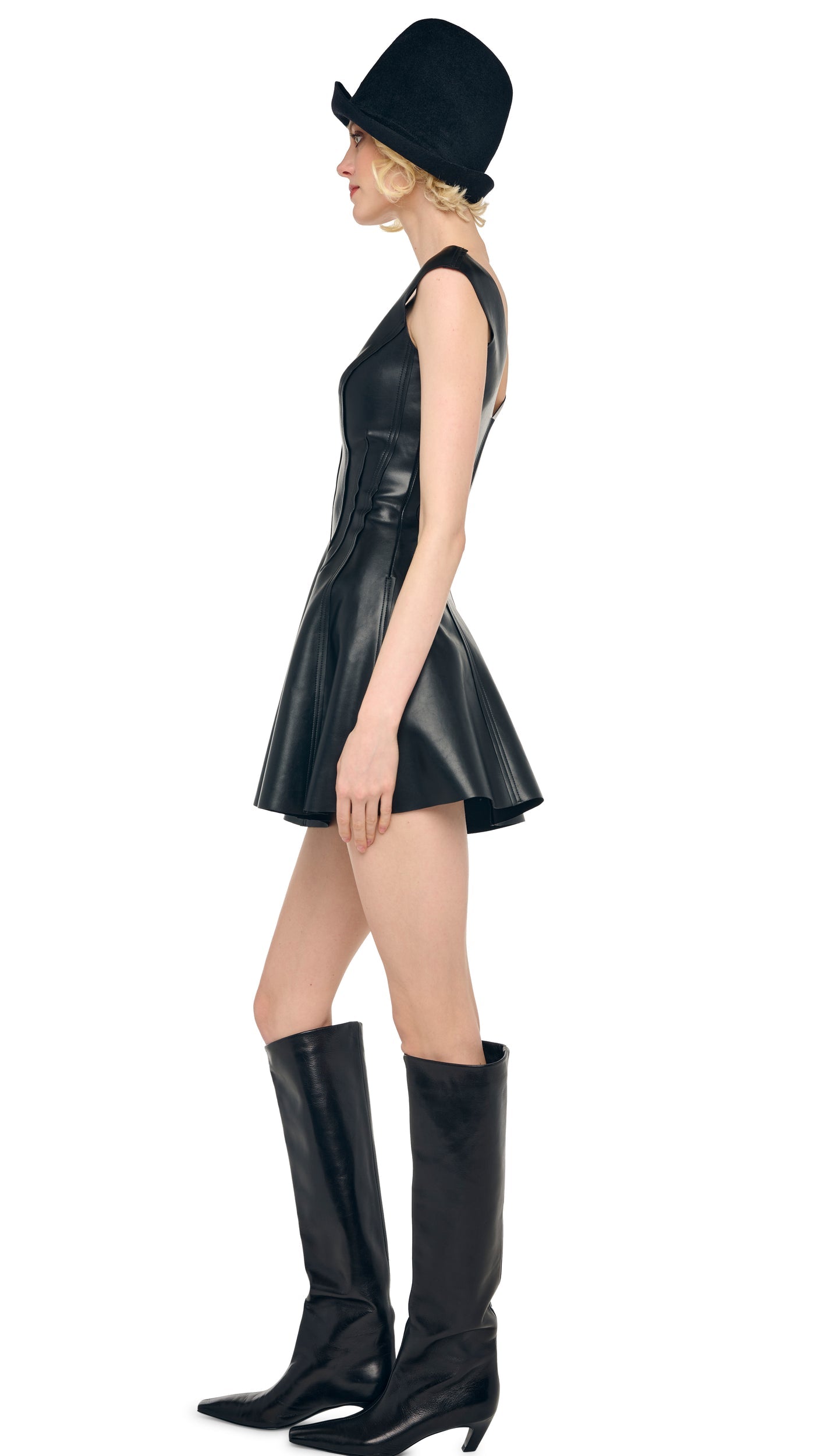Norma Kamali GRACE MINI DRESS