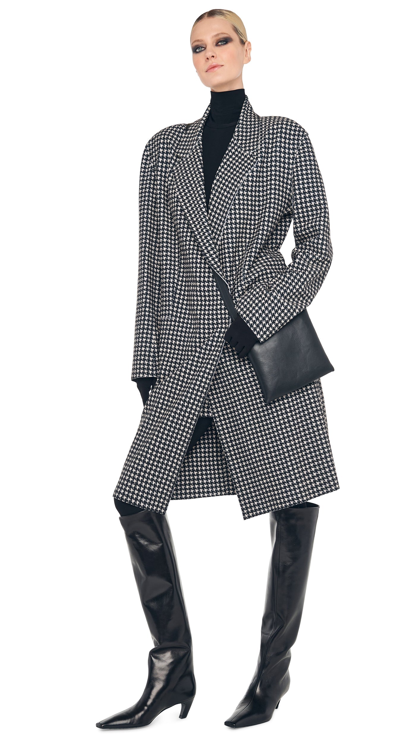 Norma Kamali OVERSIZED DOUBLE BREASTED JACKET