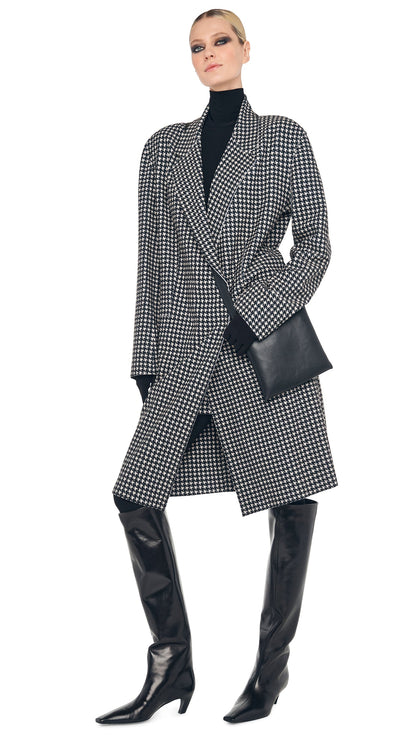 Norma Kamali OVERSIZED DOUBLE BREASTED JACKET