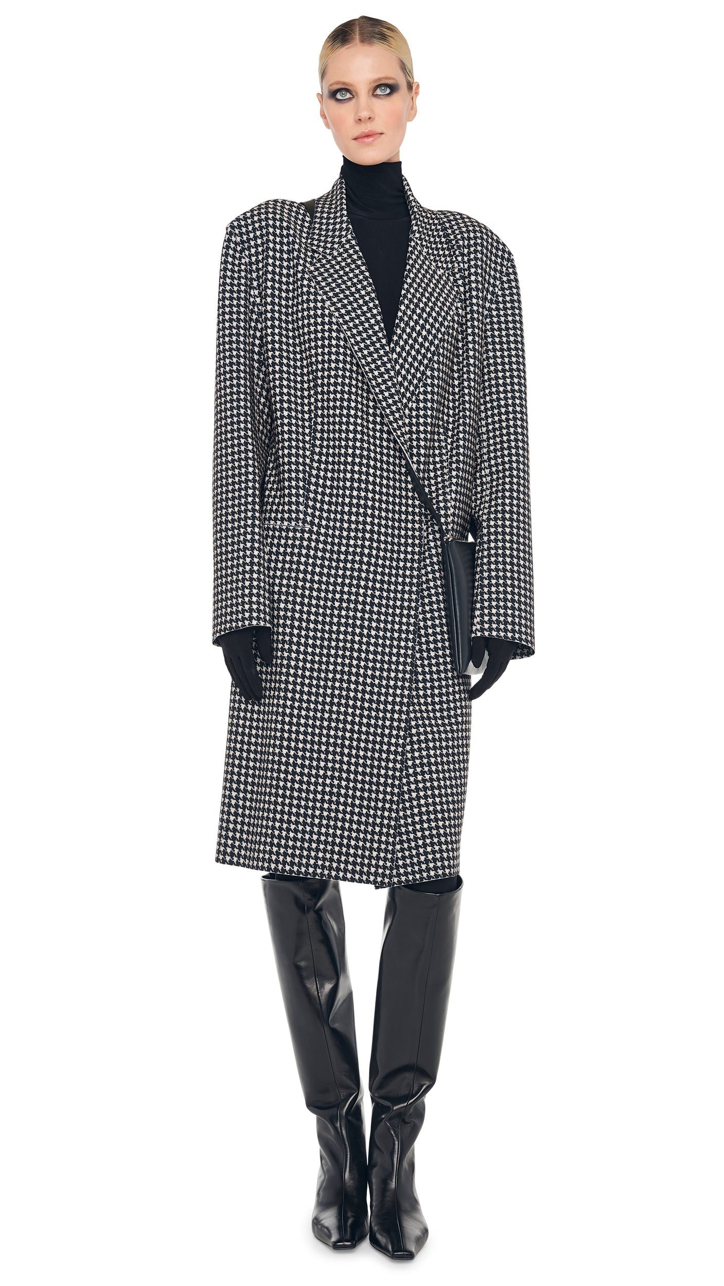 Norma Kamali OVERSIZED DOUBLE BREASTED JACKET
