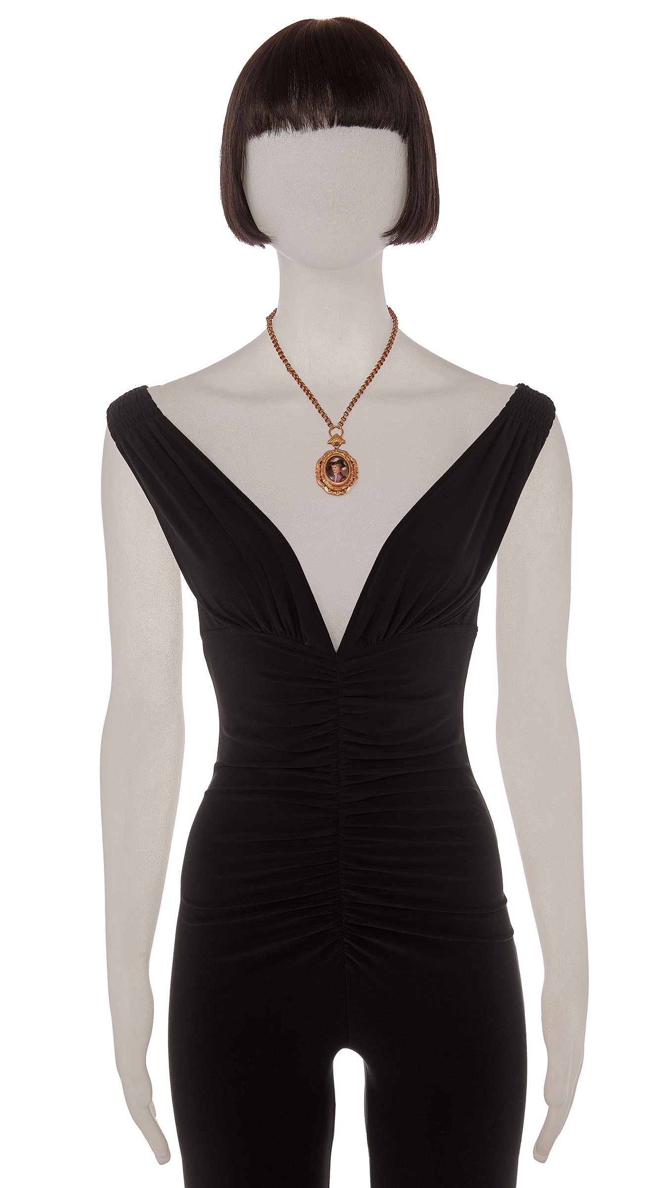 Norma Kamali FACE PENDANT NECKLACE