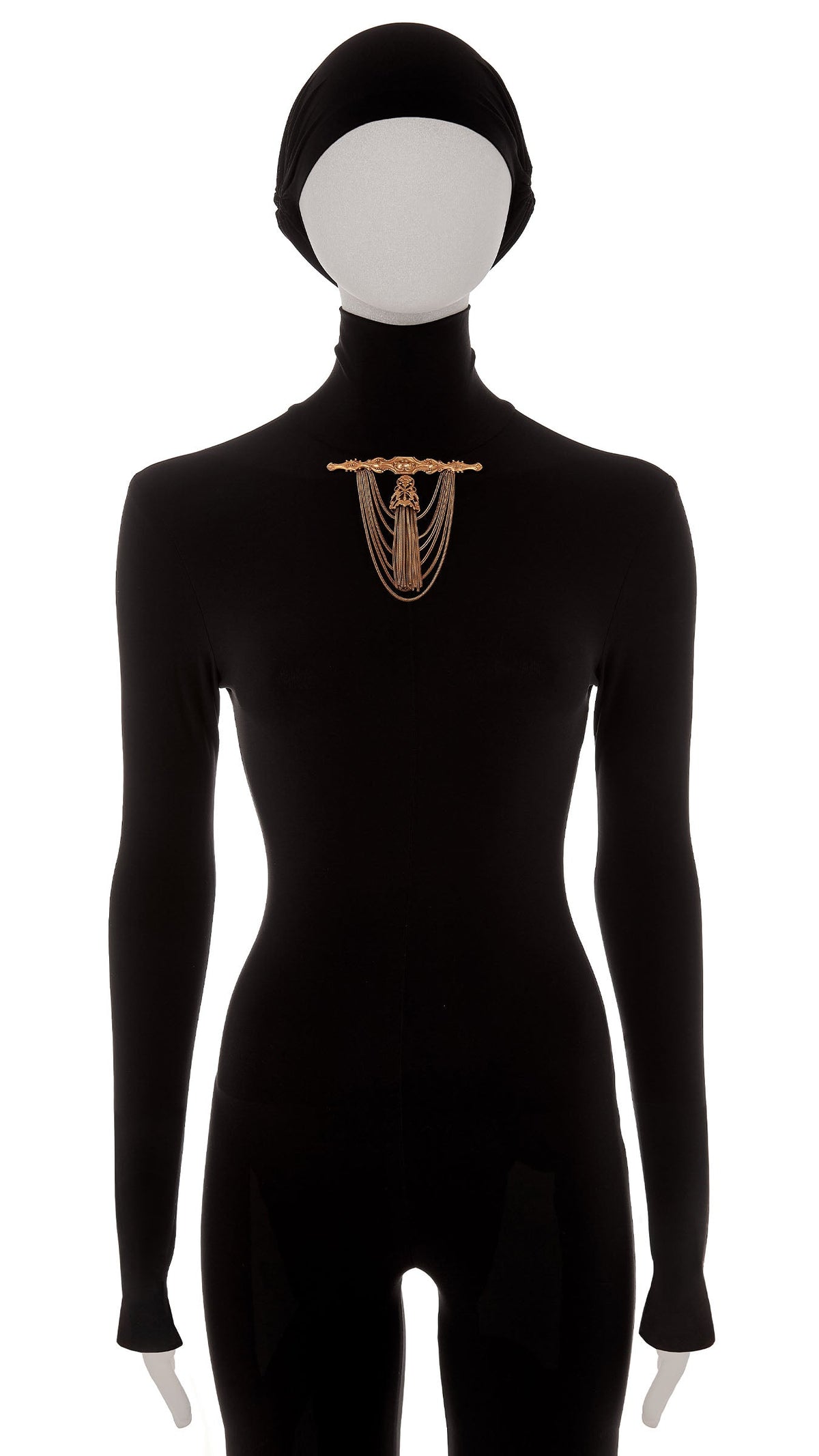 Norma Kamali CHAIN DROP BROOCH