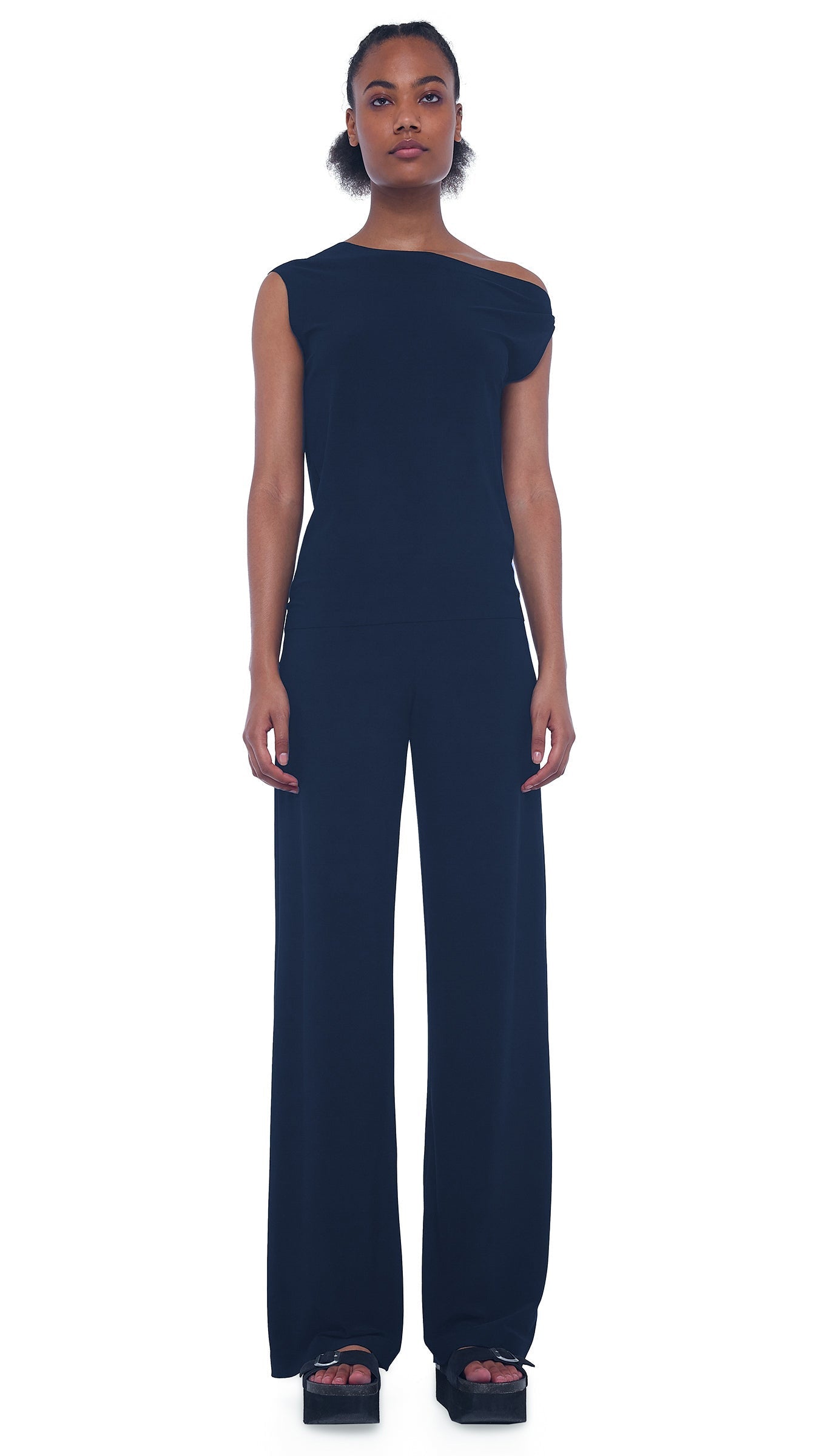 Norma Kamali STRAIGHT LEG PANT