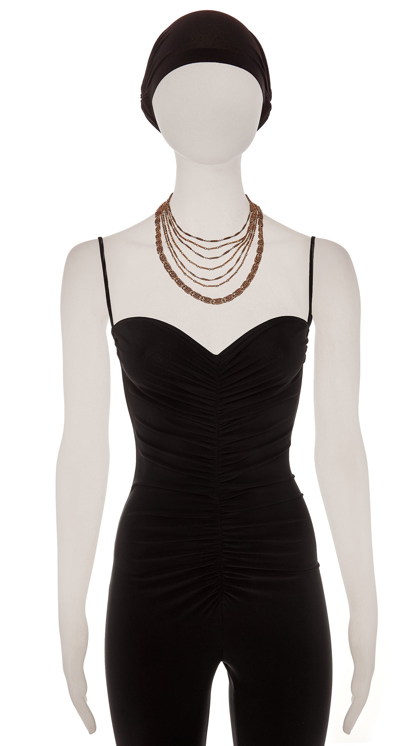 Norma Kamali LAYERED CHAIN NECKLACE