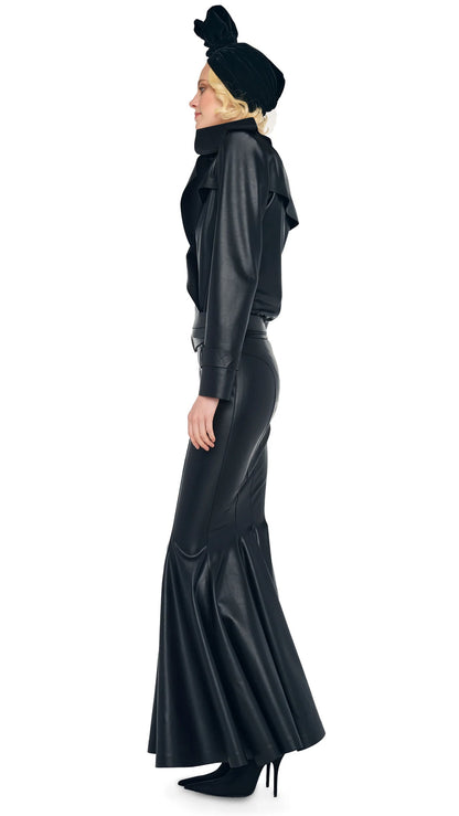 Norma Kamali LONG FISHTAIL SKIRT