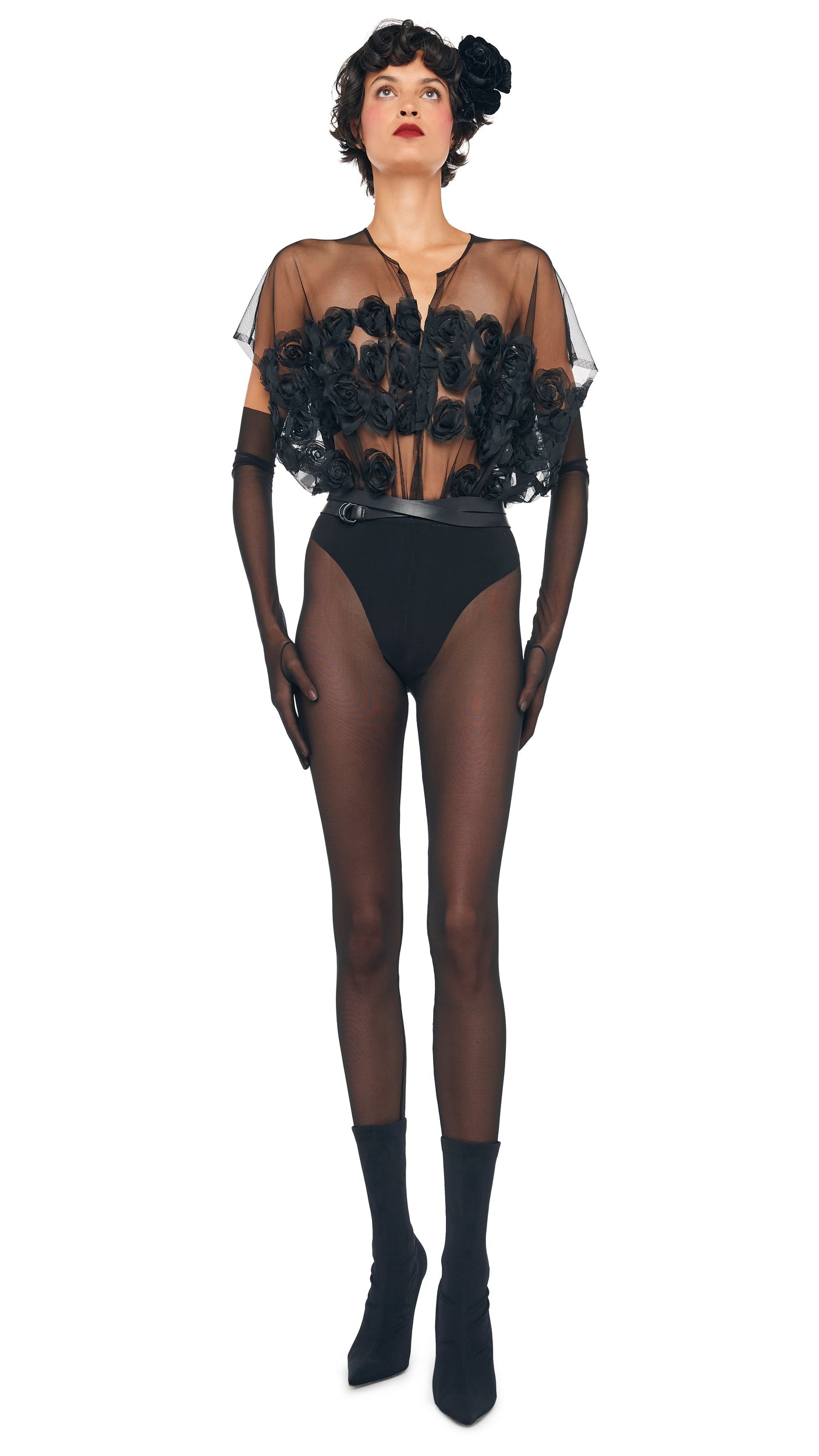Norma Kamali LEGGING W/ FOOTIE W/O WAISTBAND