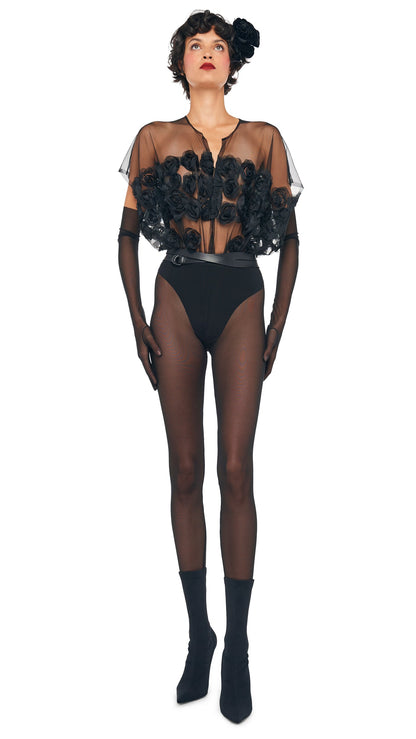 Norma Kamali LEGGING W/ FOOTIE W/O WAISTBAND
