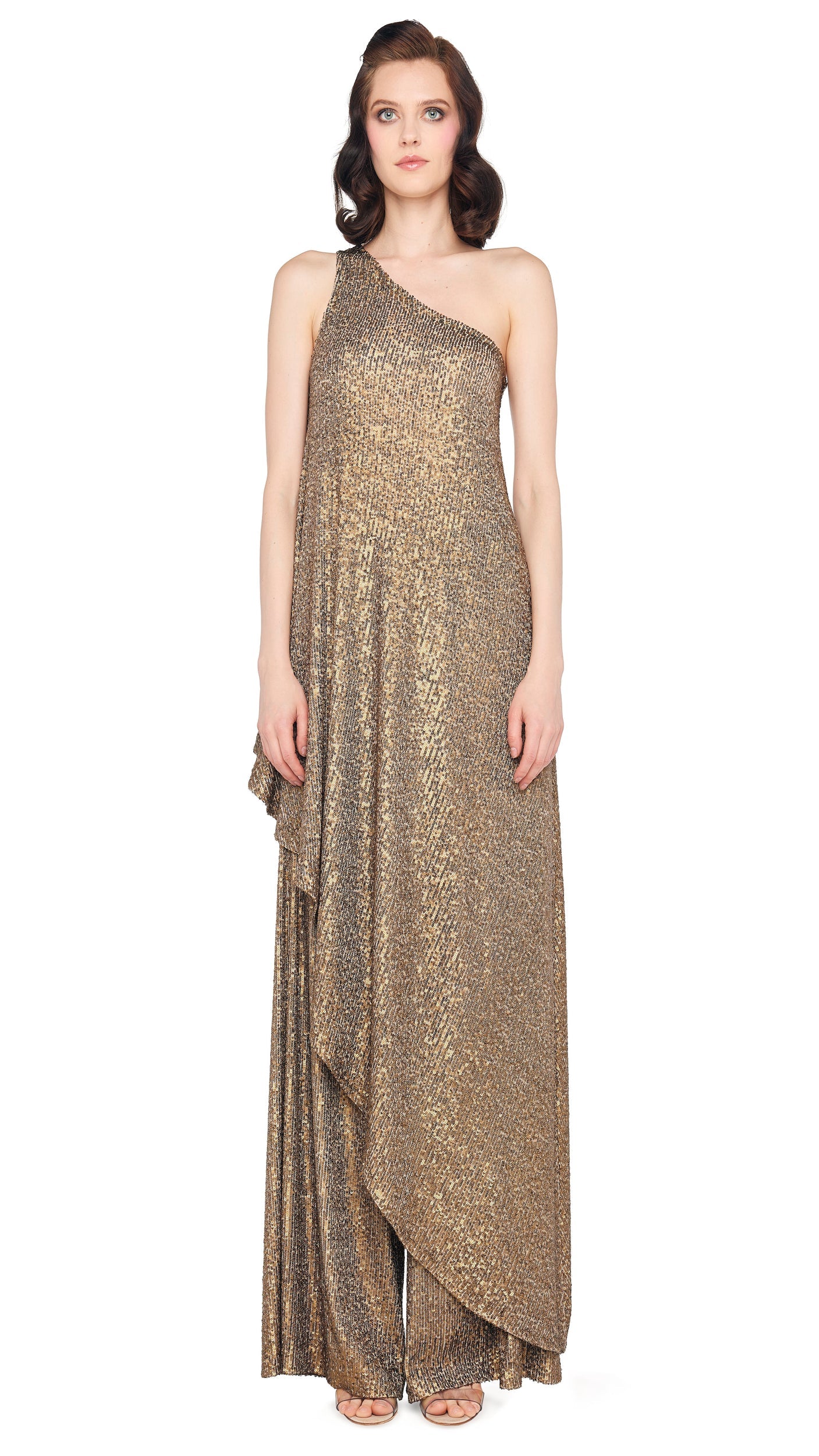 Norma Kamali ONE SHOULDER DIAGONAL TUNIC