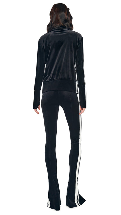 Norma Kamali SIDE STRIPE TURTLE JACKET