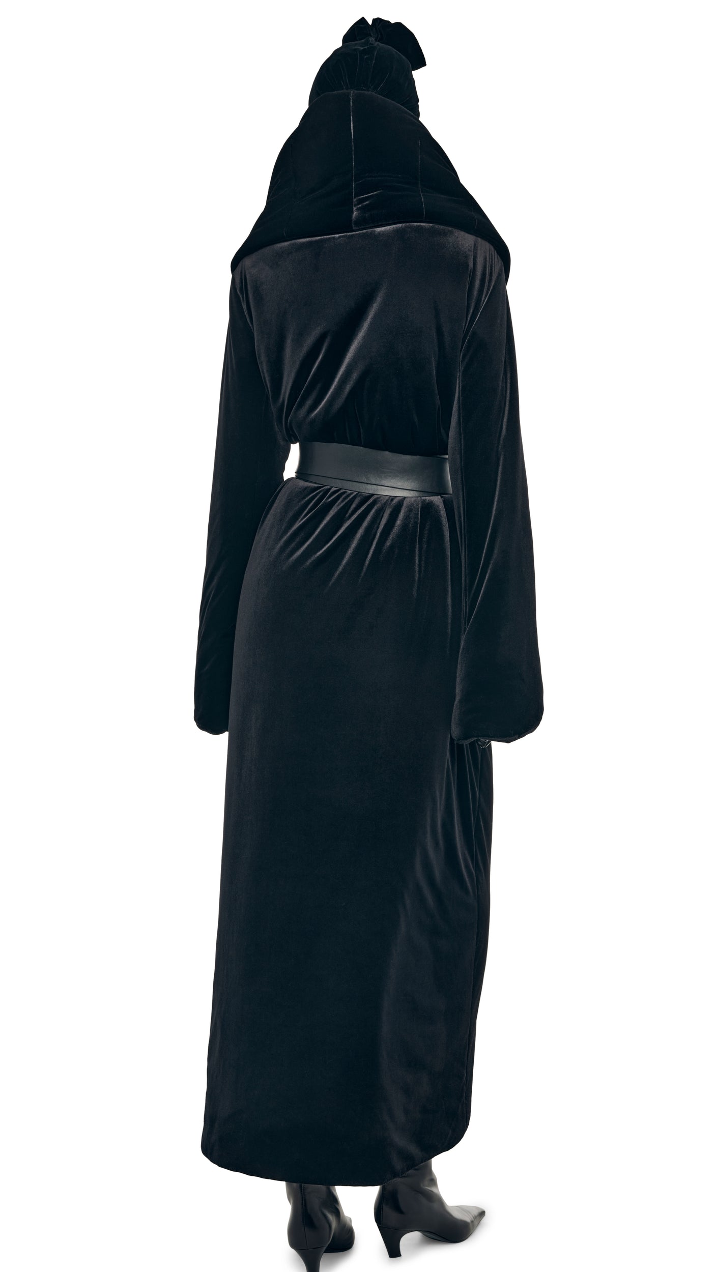 Norma Kamali OS SHAWL COLLAR MAXI COAT