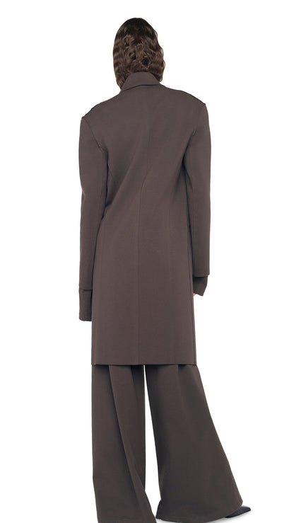 Norma Kamali OVERSIZED DOUBLE BREASTED JACKET