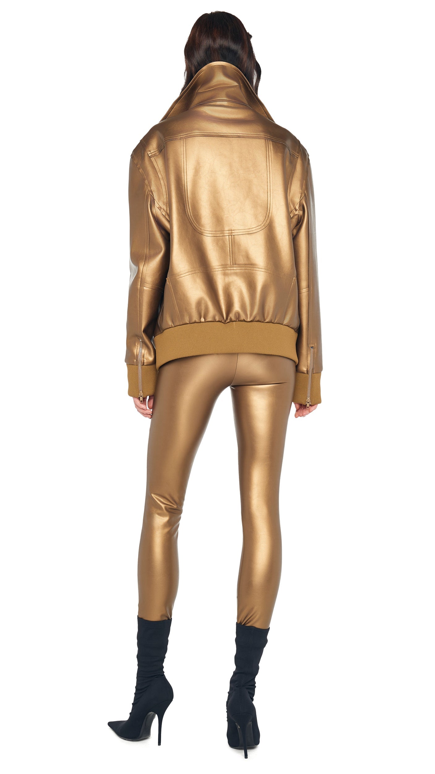 Norma Kamali OVERSIZED MOTO JACKET