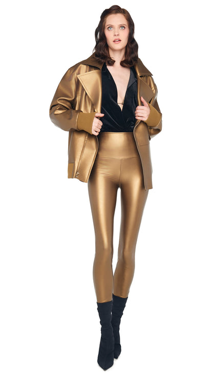 Norma Kamali OVERSIZED MOTO JACKET