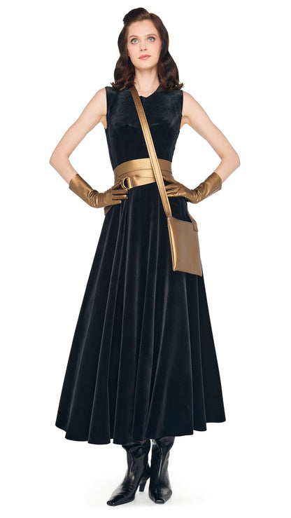 Norma Kamali SLEEVELESS LONG GRACE DRESS