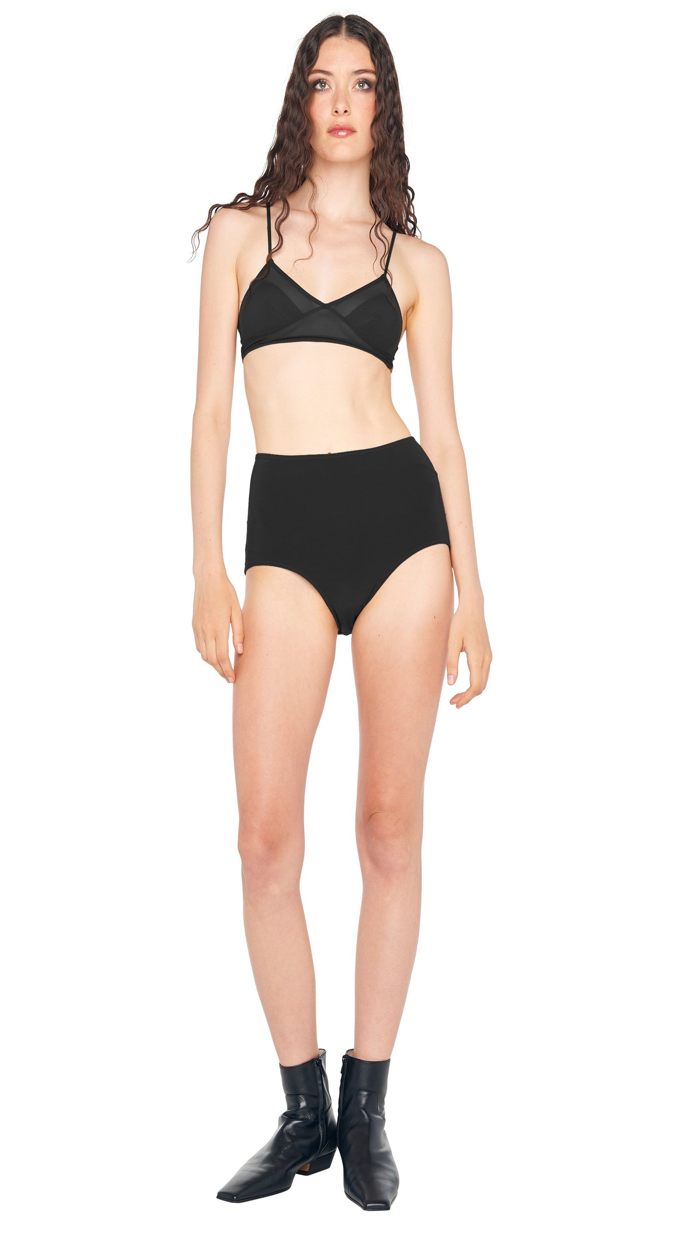 Norma Kamali HIGH RISE BOY PANTY
