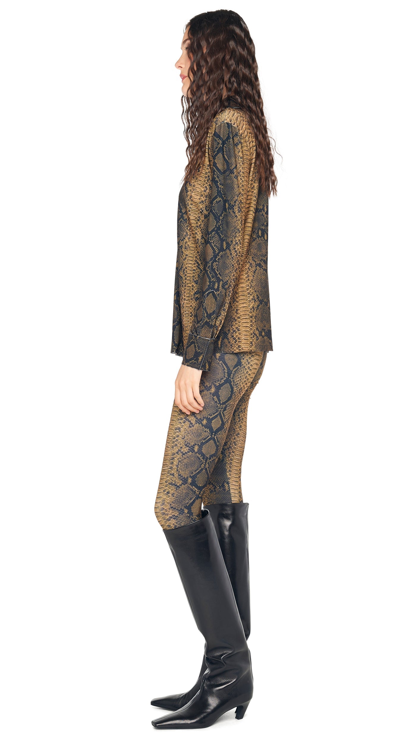 Norma Kamali CROPPED LEGGING W/O WAISTBAND