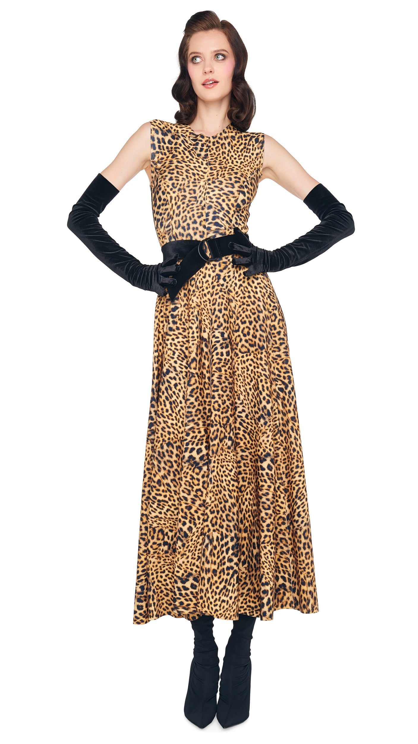 Norma Kamali SLEEVELESS LONG GRACE DRESS