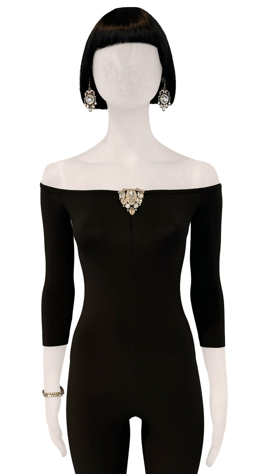 Norma Kamali EISENBERG STONE BROOCH