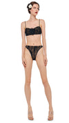 Black Stretch Lace/Nude