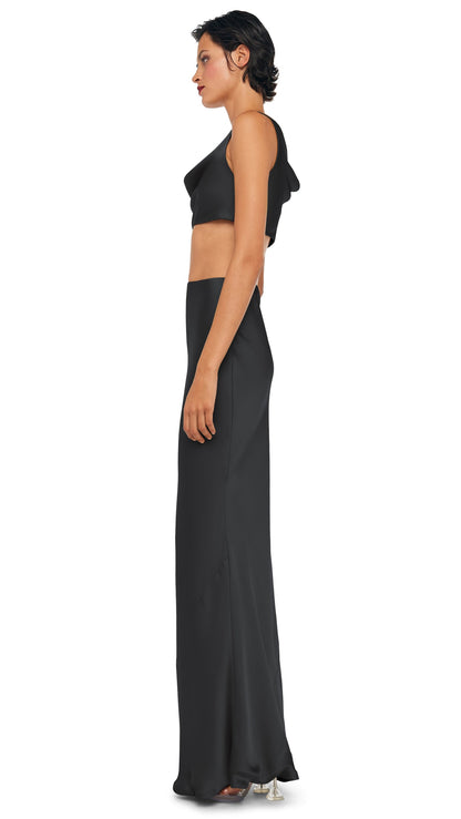Norma Kamali BIAS OBIE SKIRT