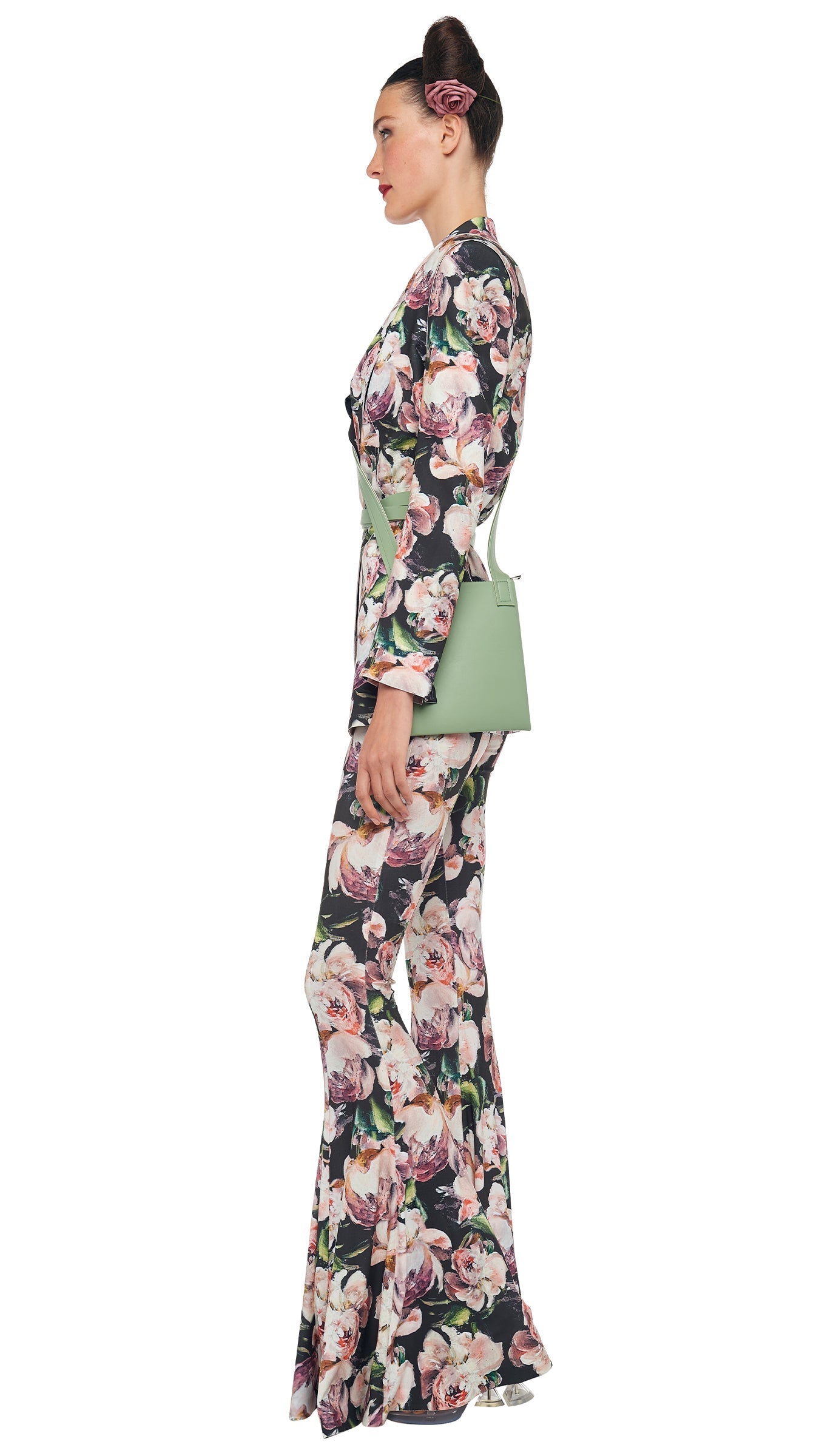 Norma Kamali CROSSOVER SHOULDER BAG SMALL