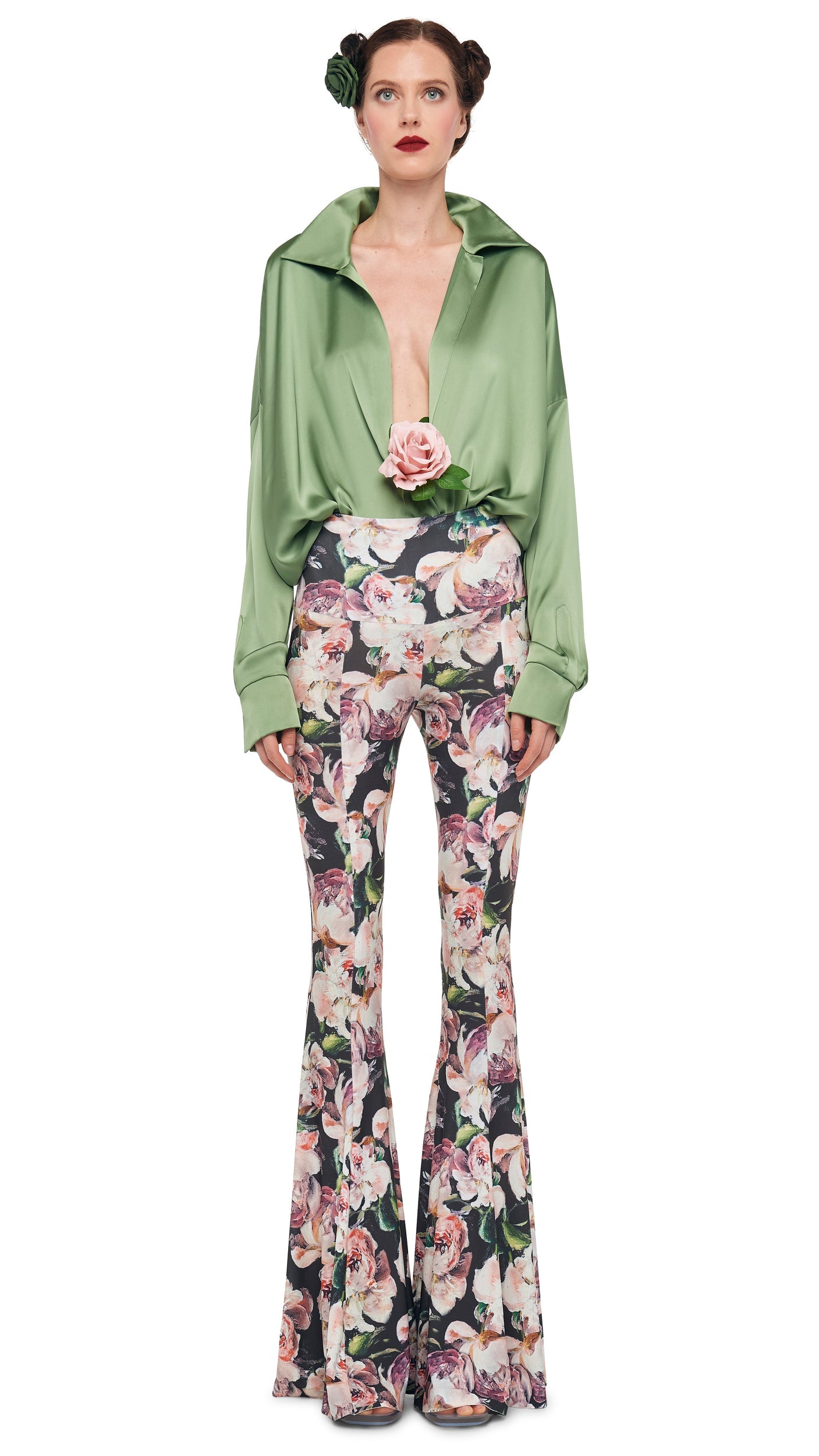 Norma Kamali SUPER OS BF NK SHIRT BODYSUIT