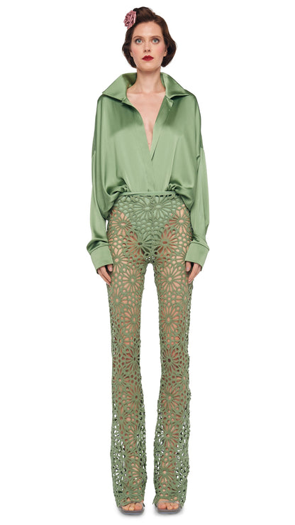 Norma Kamali SUPER OS BF NK SHIRT BODYSUIT