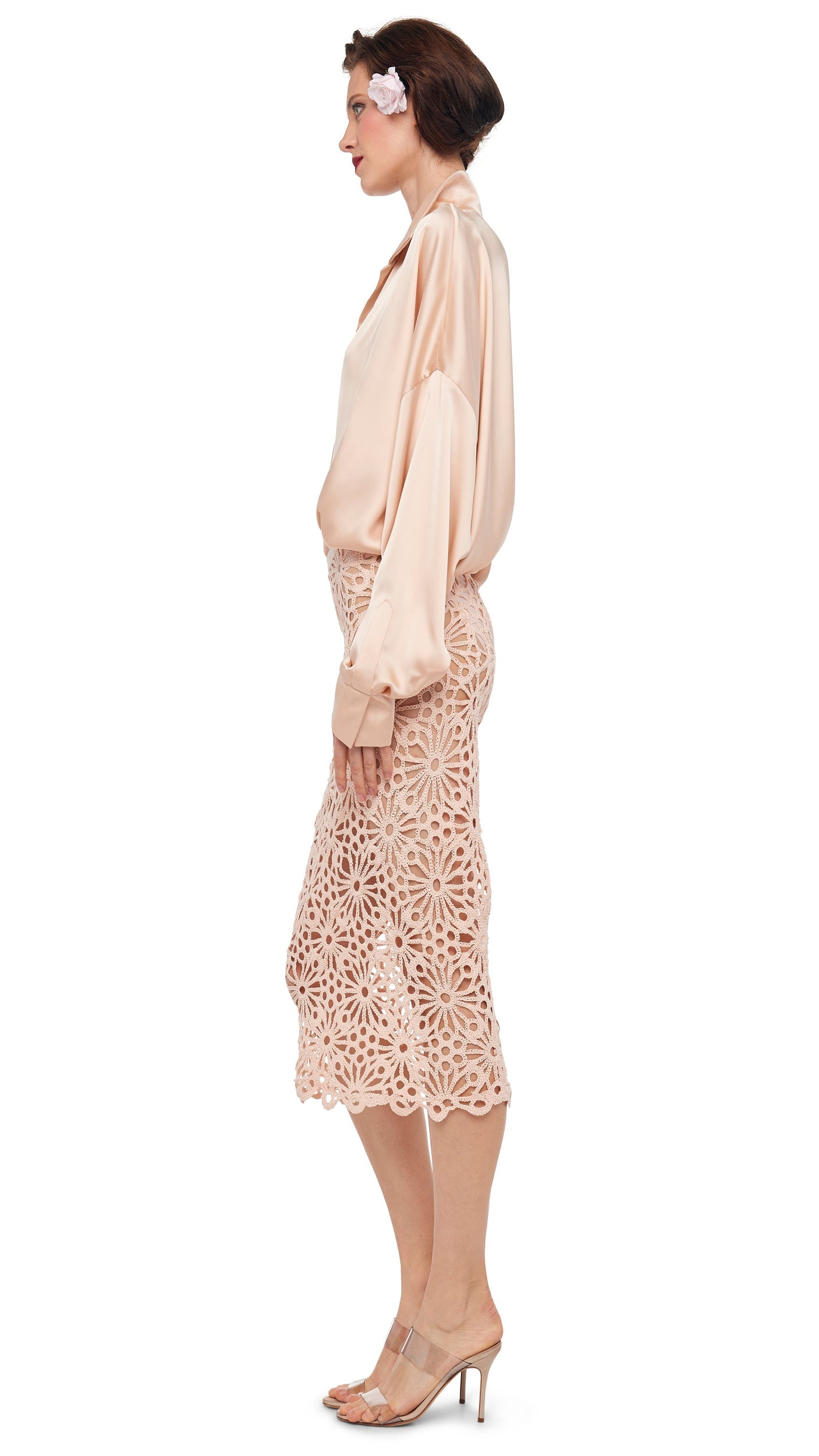 Norma Kamali SUPER OS BF NK SHIRT BODYSUIT