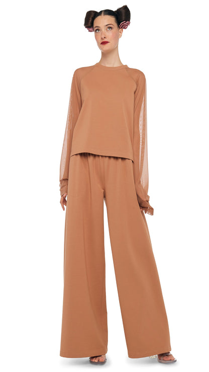 Norma Kamali BOYFRIEND ELEPHANT SWEATPANT