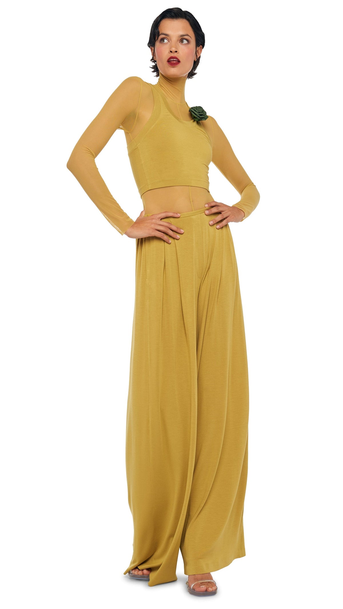 Norma Kamali MENS PLEAT PANT