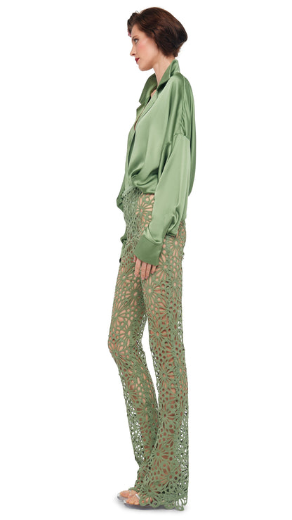 Norma Kamali BOOT PANT W/O WAISTBAND