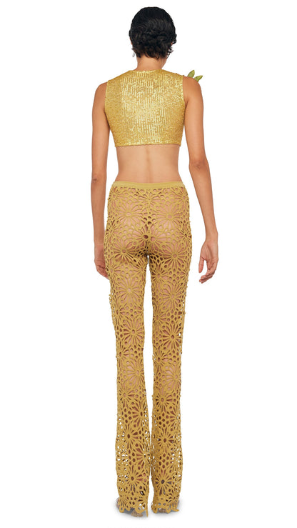 Norma Kamali SLEEVELESS SLIM FIT CROPPED TOP