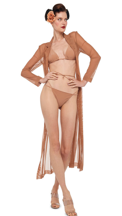 Norma Kamali CLASSIC SINGLE BREASTED COAT