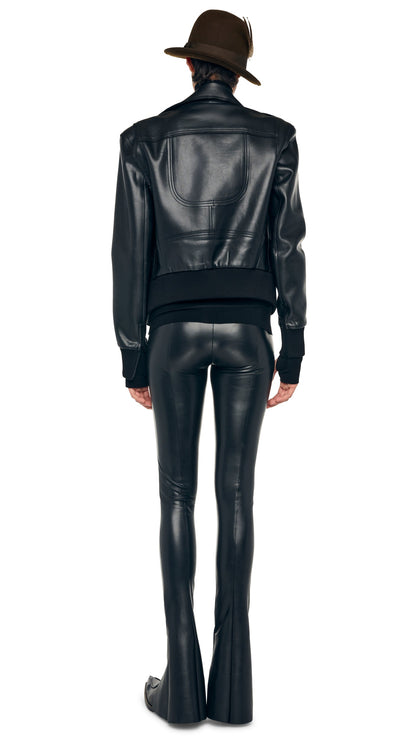 Norma Kamali MINI MOTO JACKET