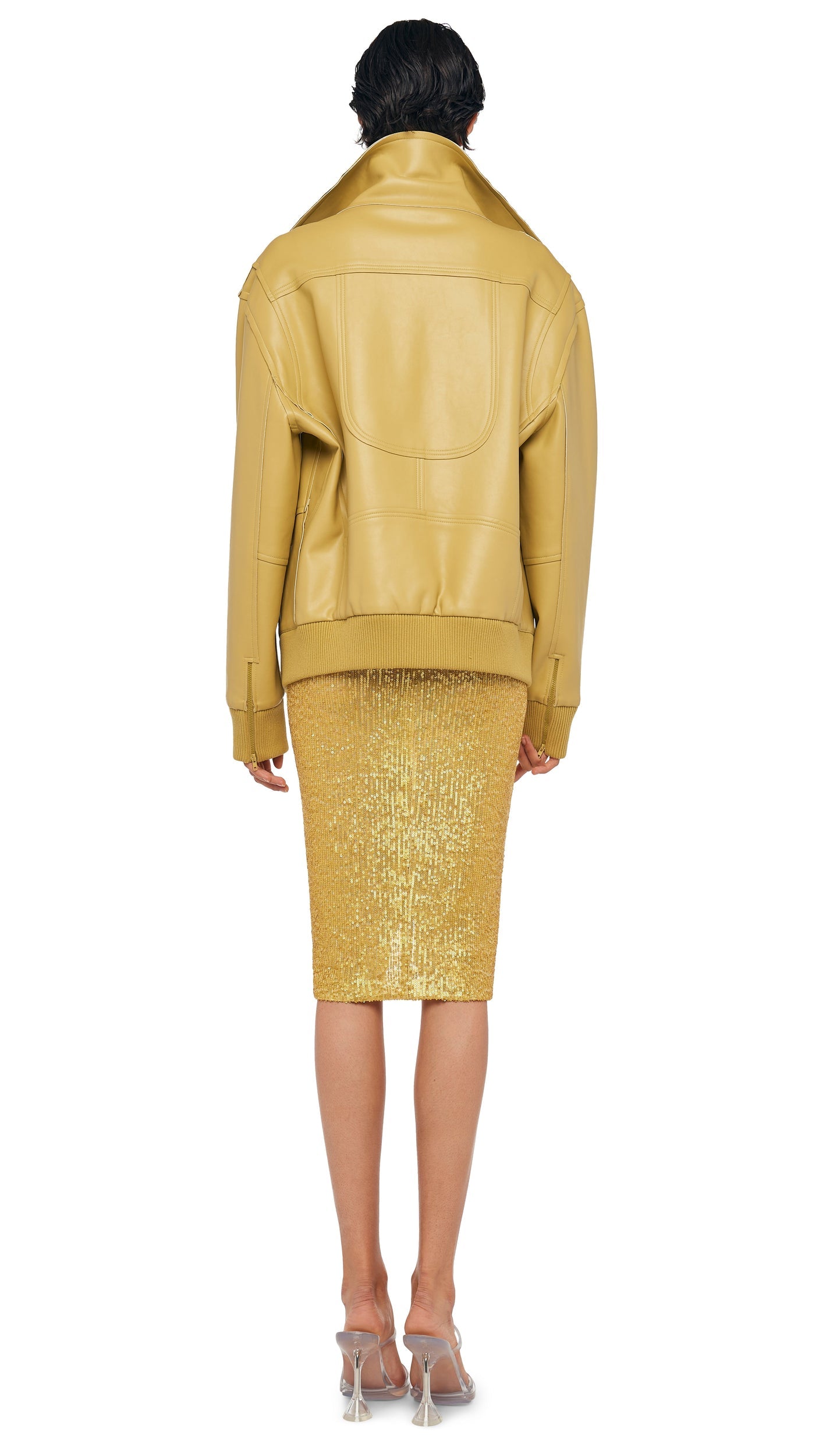 Norma Kamali OVERSIZED MOTO JACKET