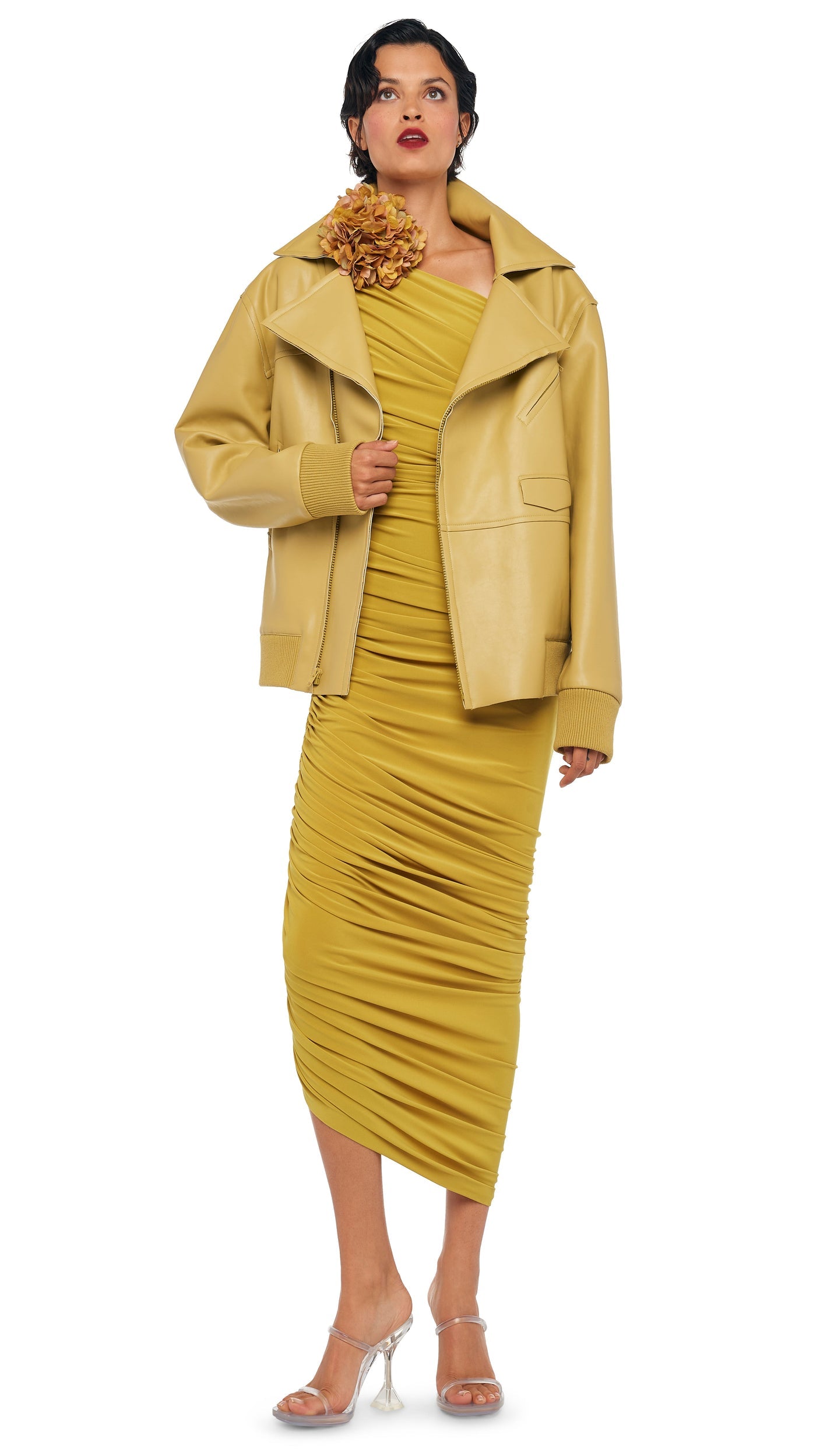 Norma Kamali OVERSIZED MOTO JACKET