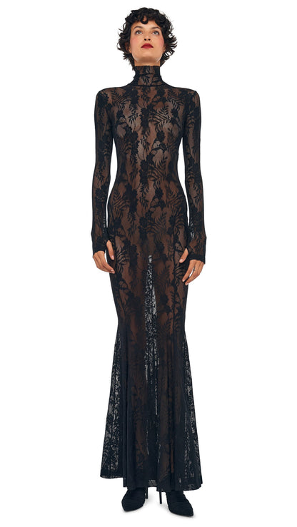 Norma Kamali TURTLE FISHTAIL GOWN