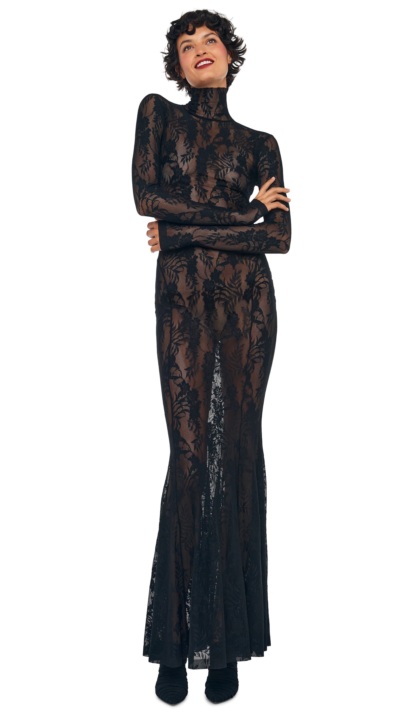 Norma Kamali TURTLE FISHTAIL GOWN