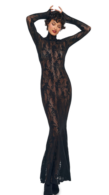 Norma Kamali TURTLE FISHTAIL GOWN