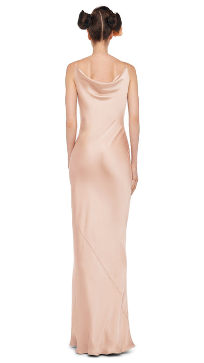 Norma Kamali SLIP MARIA GOWN