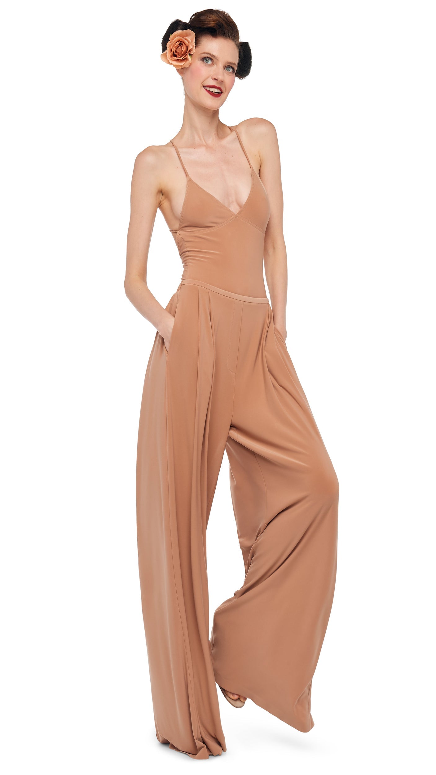 Norma Kamali MENS PLEAT PANT