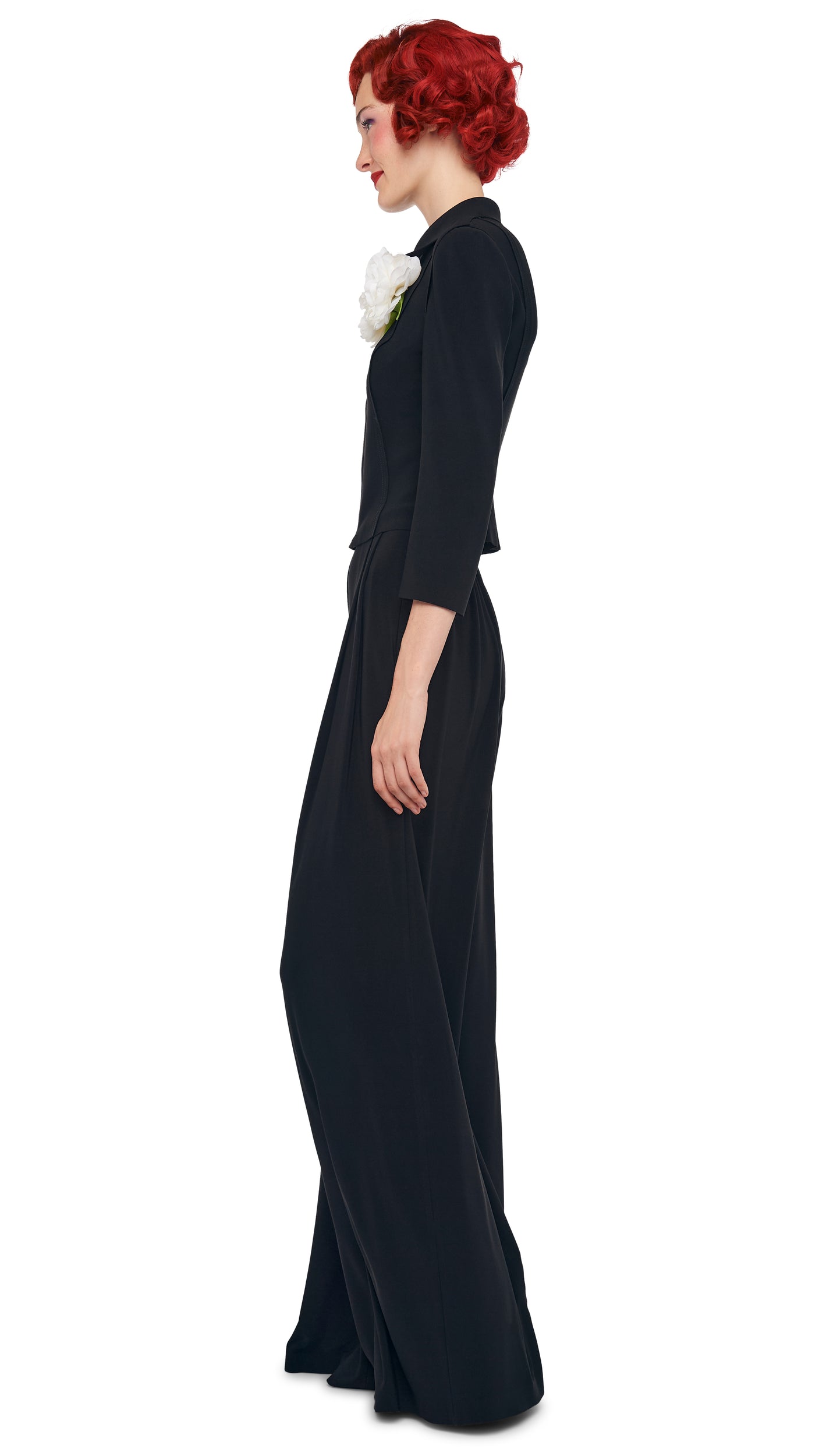 Norma Kamali MENS PLEAT PANT